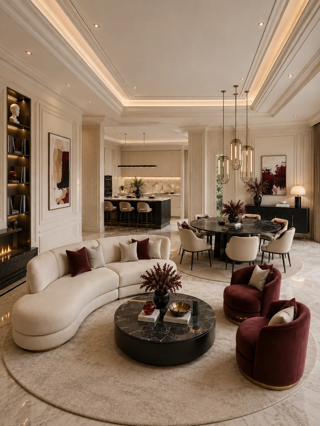 Casa in stil neoclasic contemporan - imagine 1