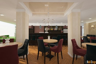 Concept design interior restaurant modern