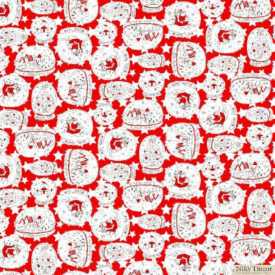 Fata de masa craciun CHRISTMAS BALLS 401 nikydecor.ro