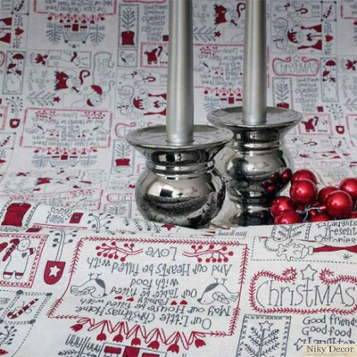Fata de masa craciun MUSAVISA WEB nikydecor.ro