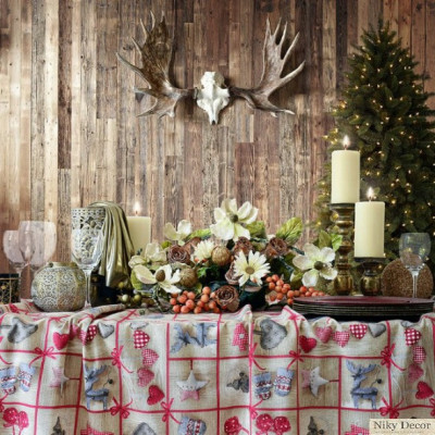 Fata de masa craciun RAKKAANI nikydecor.ro