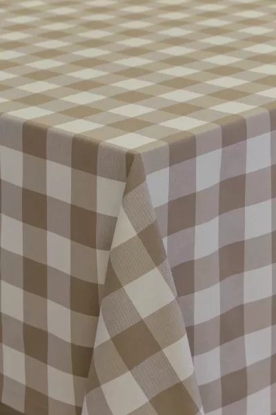 Fata de masa Dorog 04 bej - prezentare pe masa