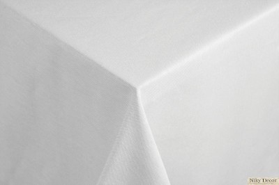 Fata-de-masa teflonata Mallorca-alb-latime-180-cm
