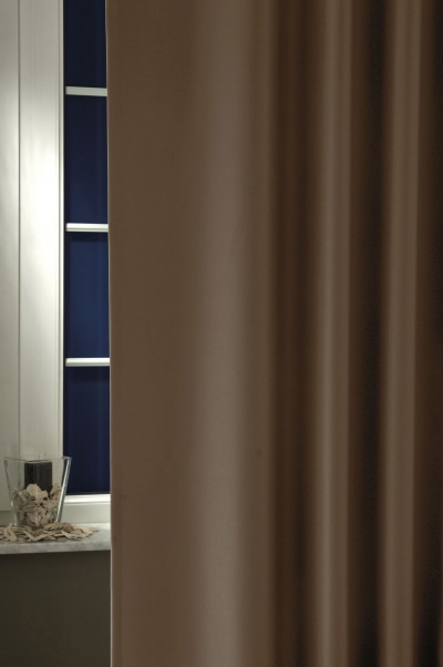 Material Draperie Dim Out Uni 08 . 3 ciocolata 280 cm